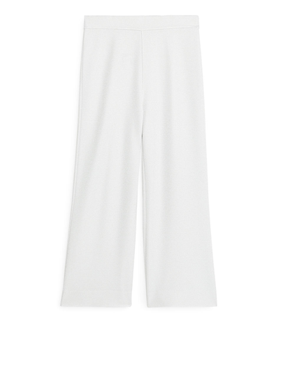 Glittering Jersey Trousers - Grey