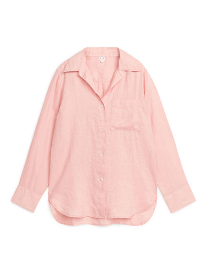 Linen Shirt - Orange