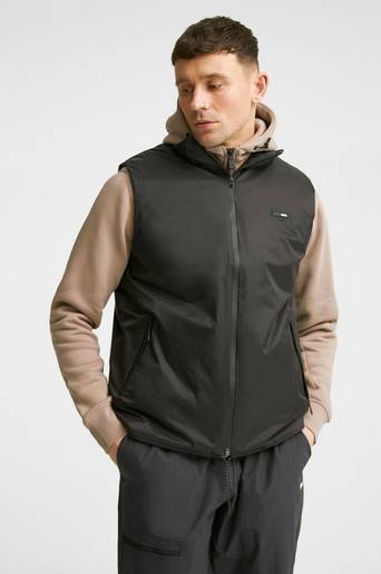 Rains Väst Padded Nylon Vest Svart
