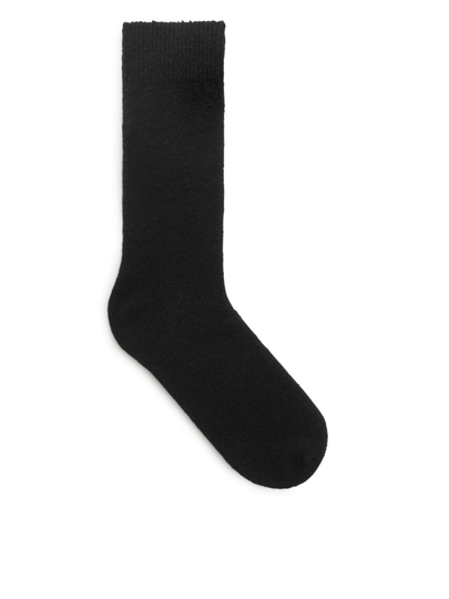 Cosy Wool Socks - Black