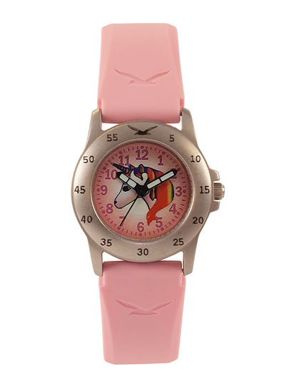 GUL Micro Unicorn Silicone Pink 4178090 - Barnklocka