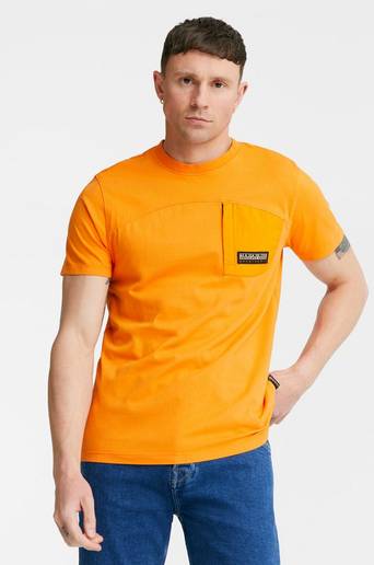 Napapijri T-Shirt S-Noasca Orange