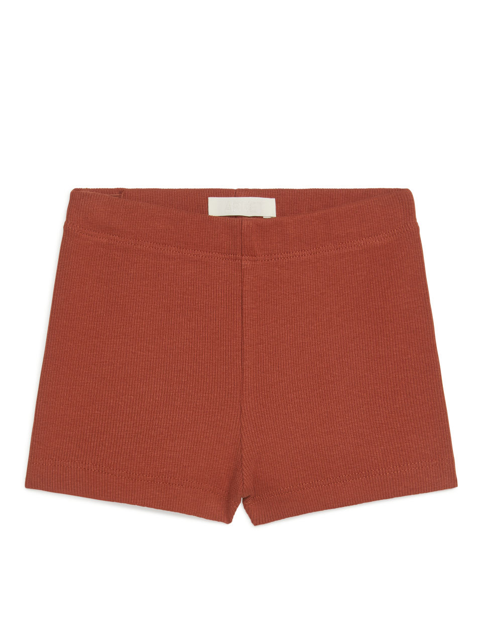 Rib Shorts - Orange