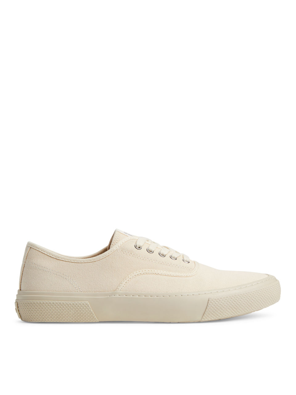 Canvas Trainers - White