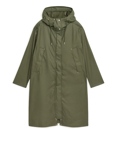 ARKET and TRETORN Women's Rain Coat - Green
