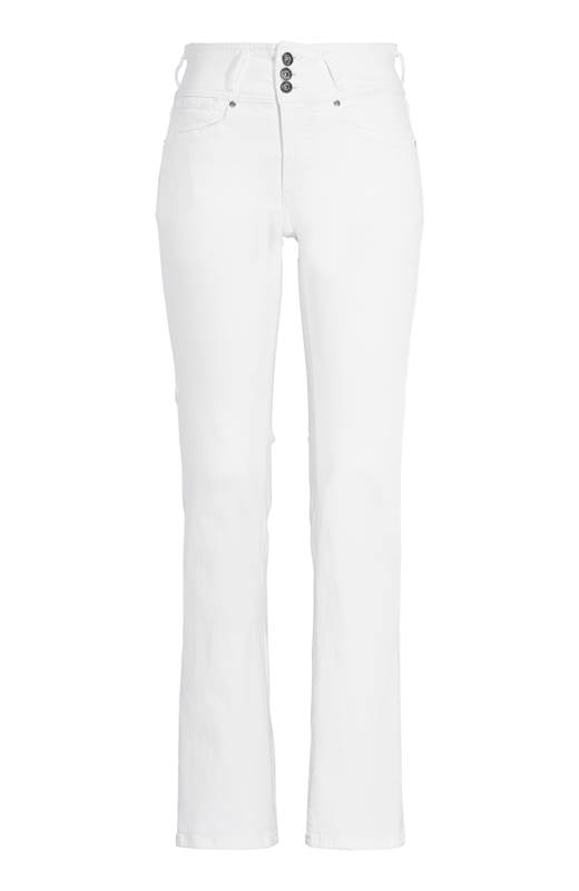 Cellbes Bootcut jeans med hög midja Jennifer Vit