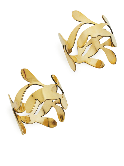 Brass Napkin Rings - Gold