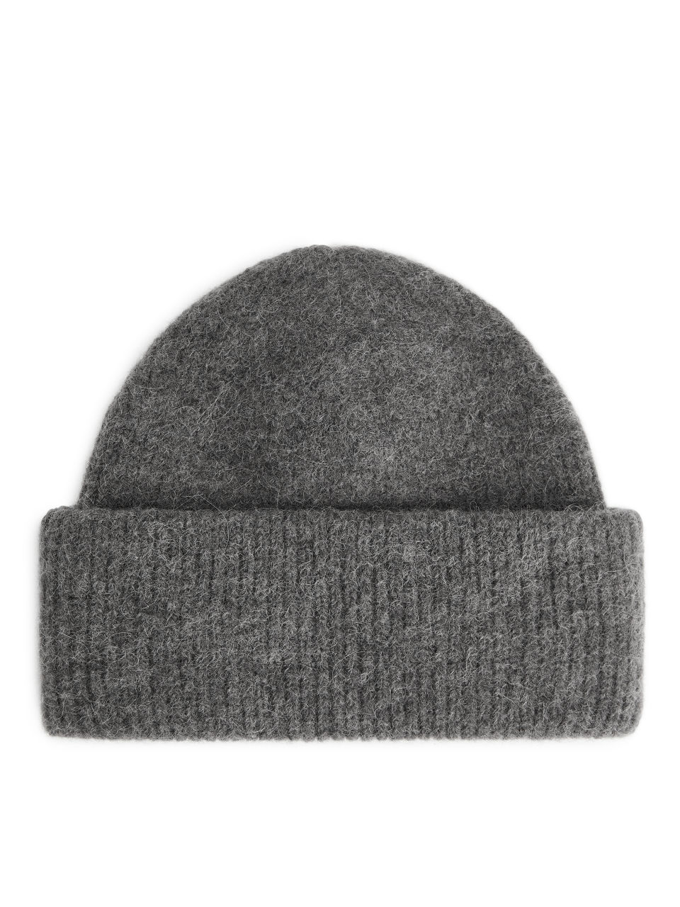 Alpaca Merino Beanie - Grey