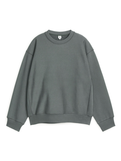 Loose Heavyweight Sweatshirt - Grey