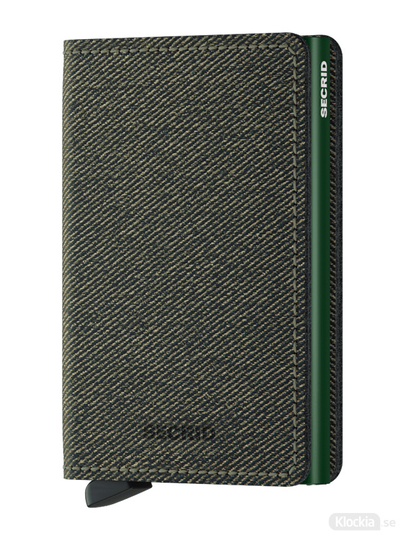 Plånbok SECRID Slimwallet Twist Green