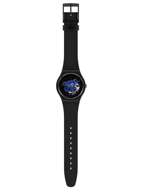 SWATCH Time To Blue Big SO32B109 Herrklocka