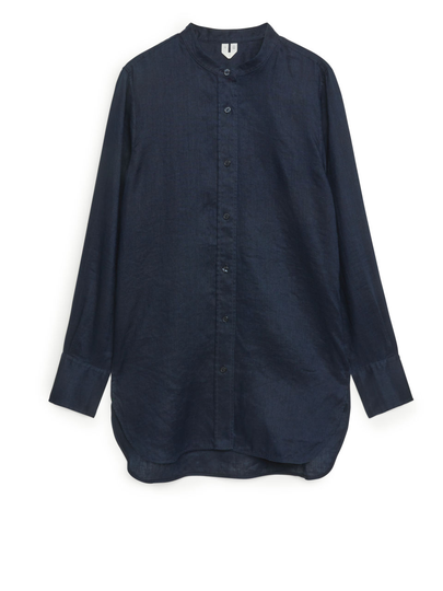 Linen Shirt - Blue