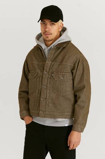 Levi's Jeansjacka LMC Overszd Type II Trkr LMC M Brun