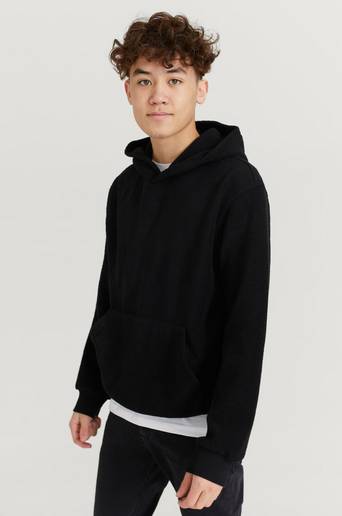 Studio Total Hoodie Soft Pile Hoodie Svart