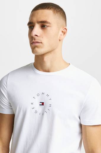 Tommy Hilfiger T-Shirt Roundall Graphic Tee Vit