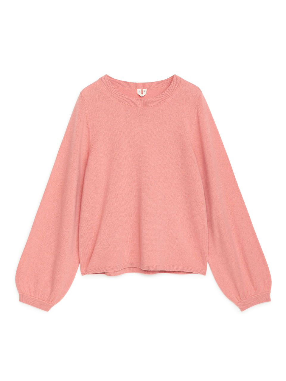 Bell Sleeve Cashmere Jumper - Pink