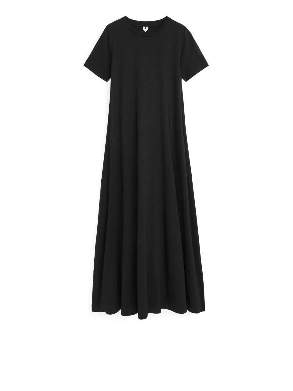 Long T-shirt Dress - Black