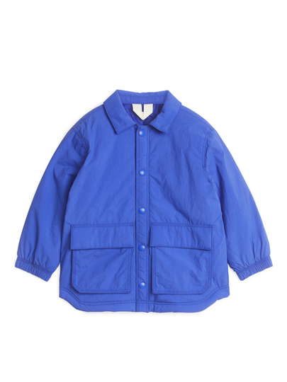 Padded Overshirt - Blue