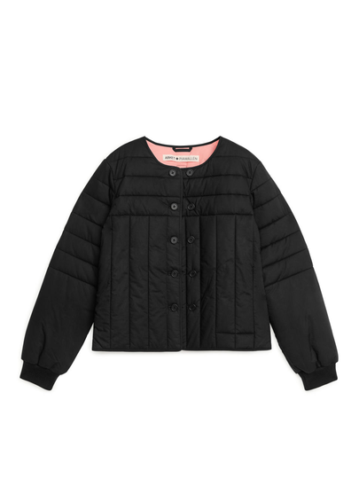 ARKET and Pia Wallén Quilted Jacket - Black