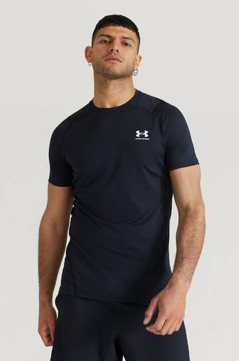 Under Armour Tränings-t-shirt UA HG Armour Fitted SS Svart
