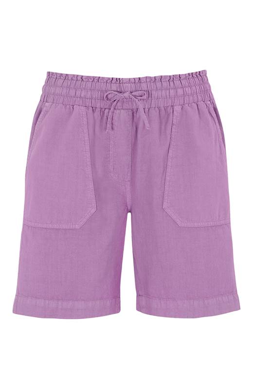 Cellbes Shorts med resårmidja Lila