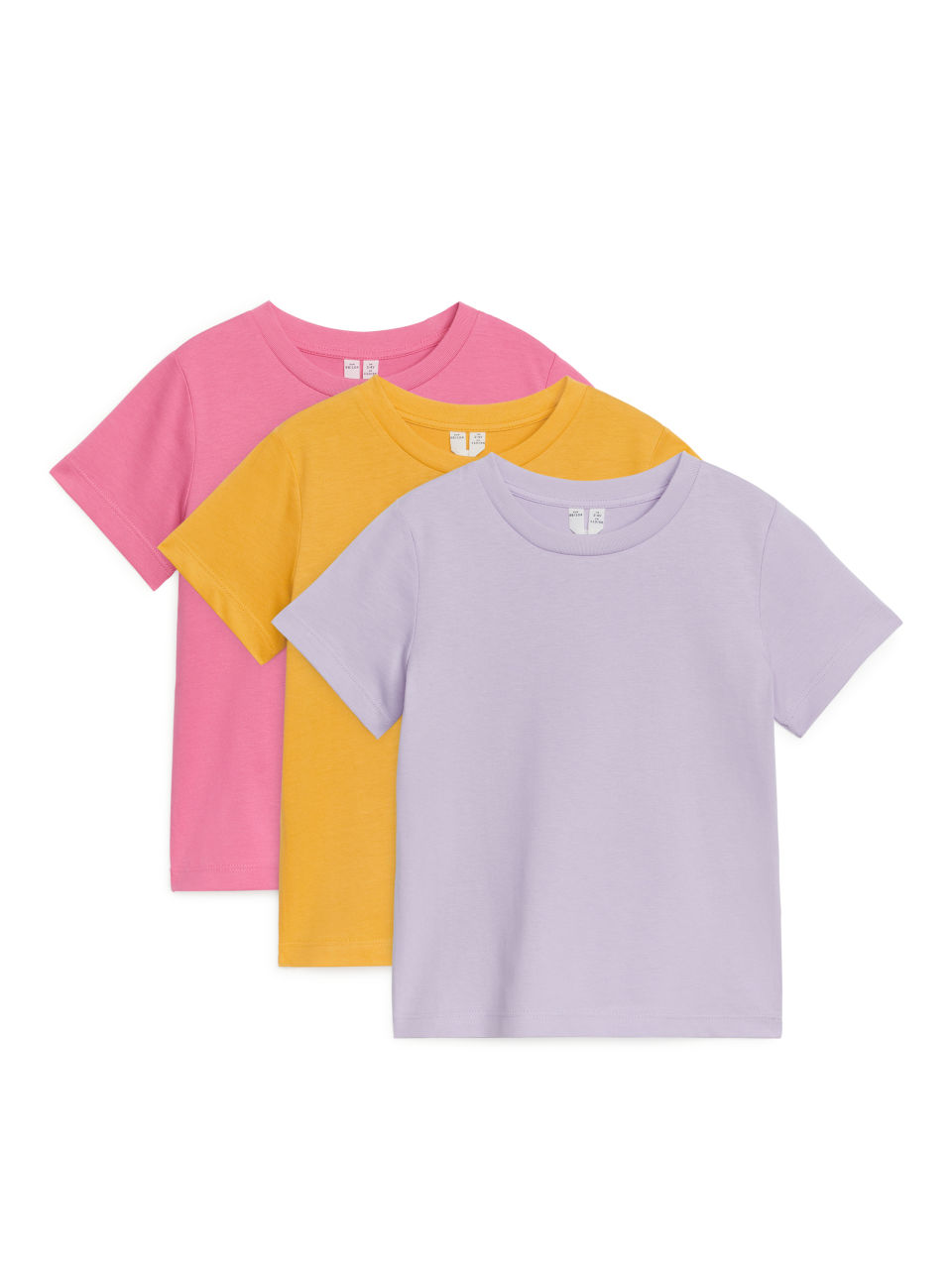 Crew-Neck T-Shirts - Purple