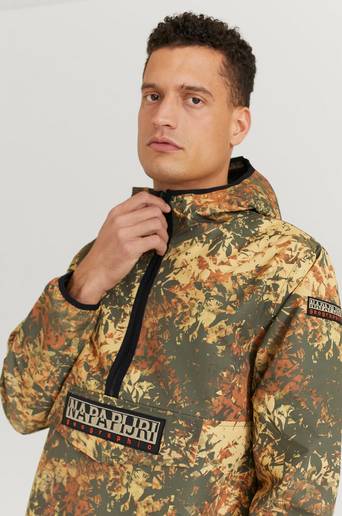 Napapijri Anorak RF Taika Fall AOP Orange