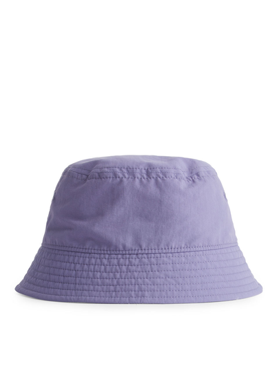 Nylon Bucket Hat - Purple
