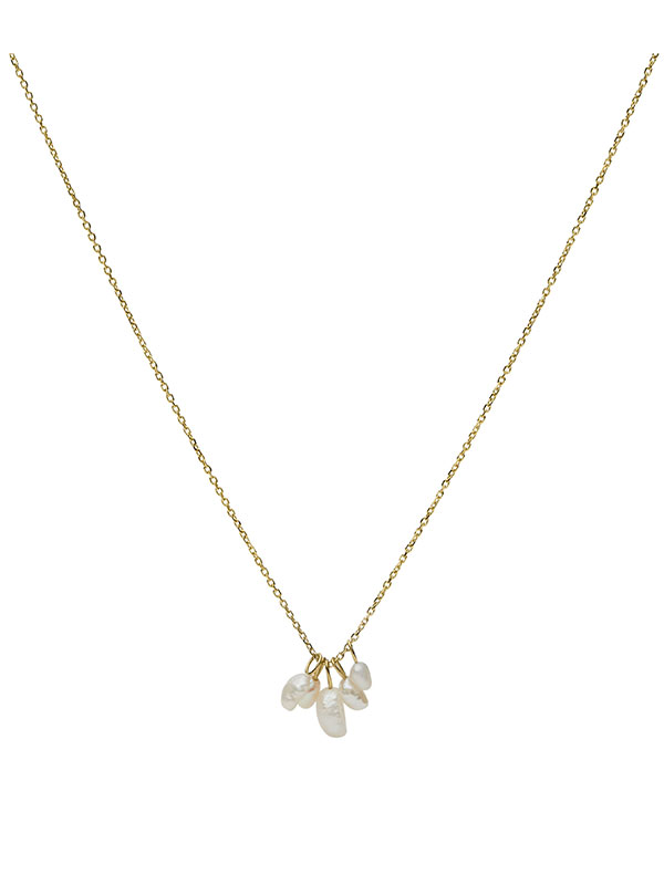 FOSSIL Halsband Drew - Guld JF03809710