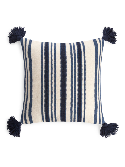Wool Blend Cushion Cover 50 x 50 cm - Blue