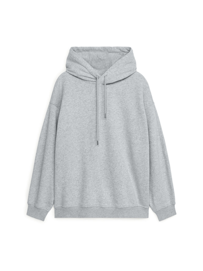 French Terry Hoodie - Grey