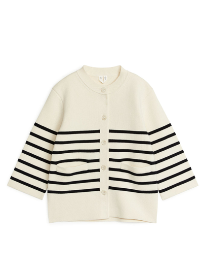 Cotton Cardigan - White