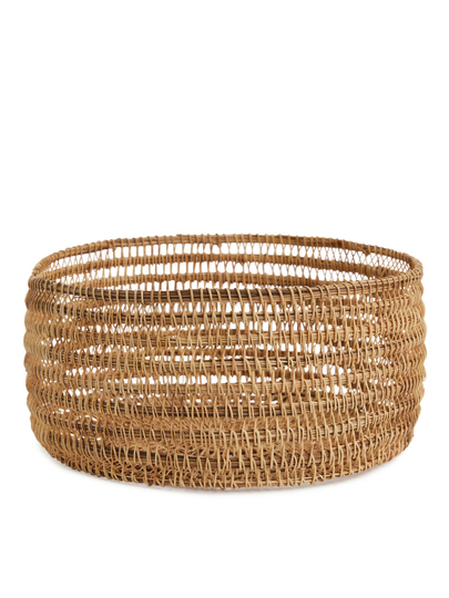 Woven Storage Basket - Beige