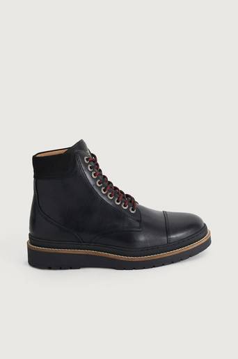 Sneaky Steve Kängor Hill Leather Shoe Svart