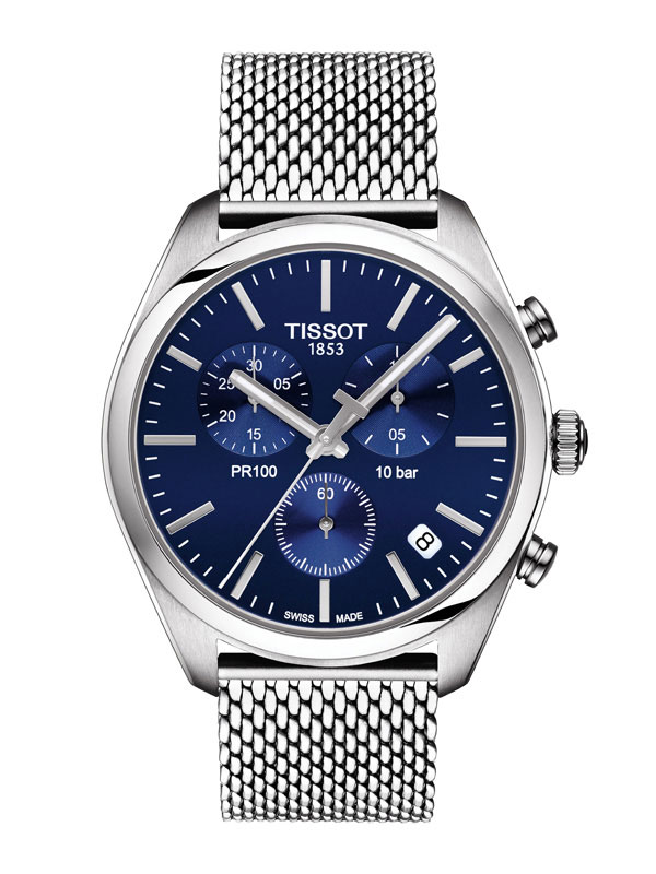 Herrklocka TISSOT PR 100 Chronograph T101.417.11.041.00