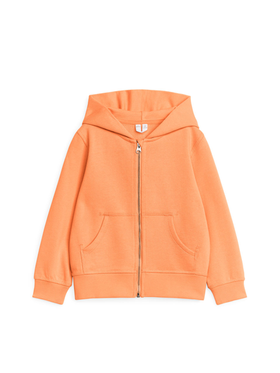 Zip Hoodie - Orange