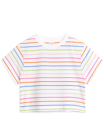 Cropped T-Shirt - White