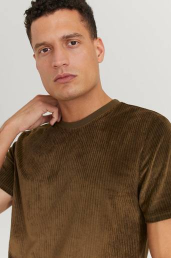 Studio Total T-shirt Cord Tee Brun