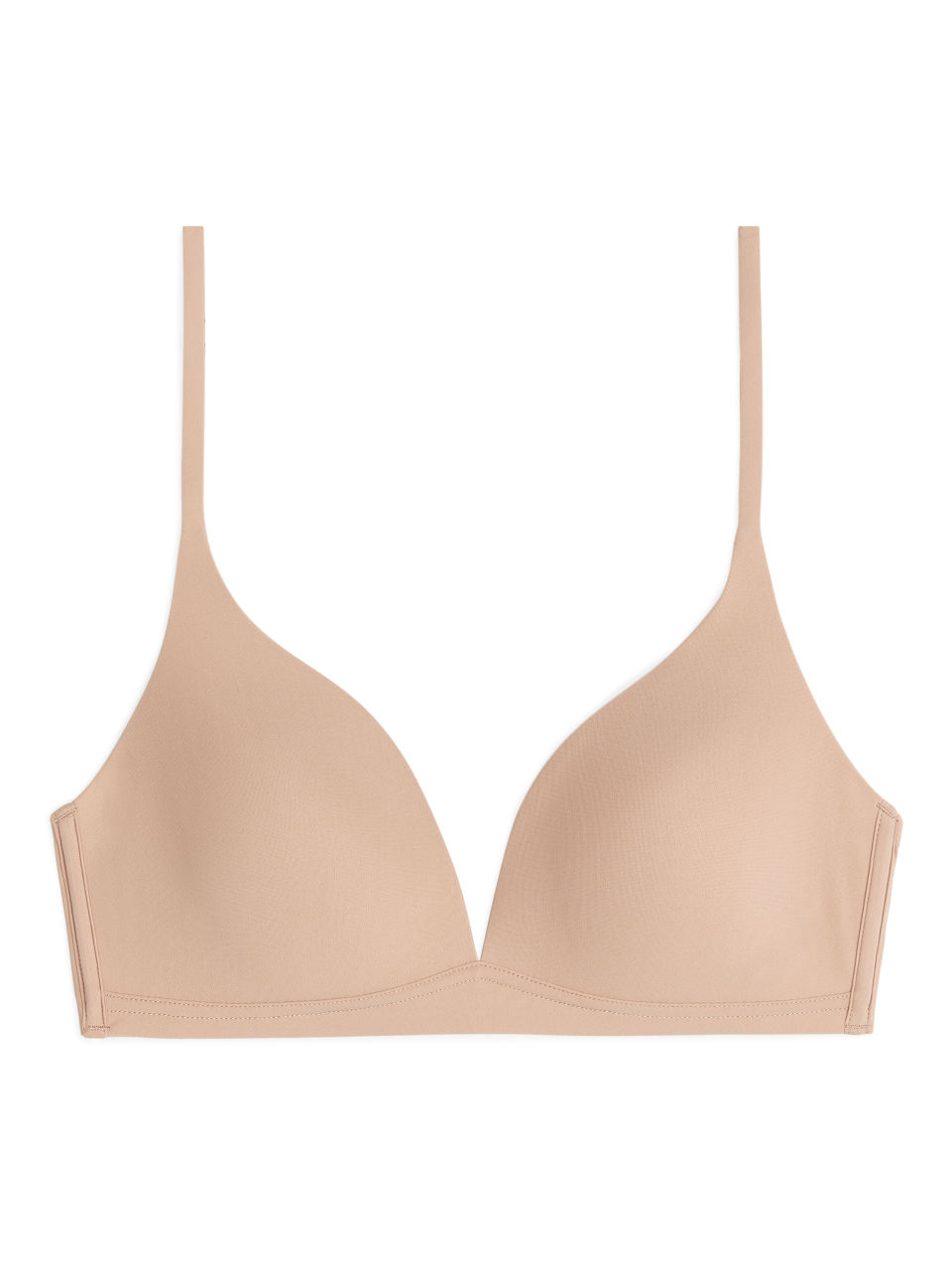 Padded Soft Bra - Beige