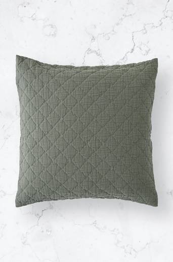 Studio Total Home Kuddfodral Checked Cushion Cover Grön