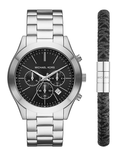 Michael Kors Slim Runway Chronograph 44mm Gift Set