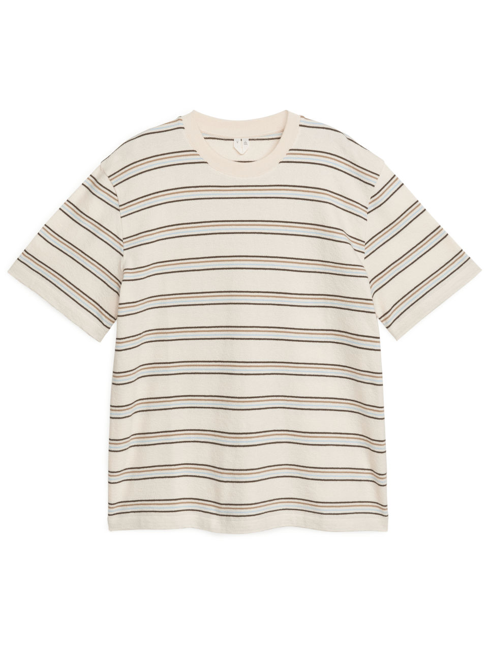 Oversized Bouclé T-Shirt - White