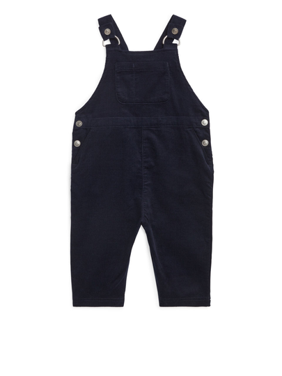 Corduroy Dungarees - Blue