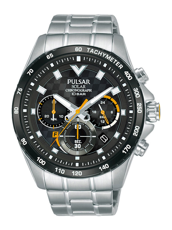 PULSAR Solar Chronograph 44mm PZ5103X1 - Herrkocka