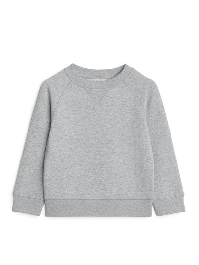 Crew-Neck Sweatshirt - Grey
