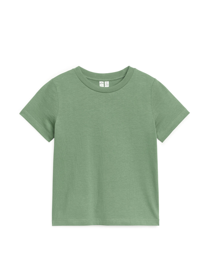 Crew-Neck T-shirt - Green