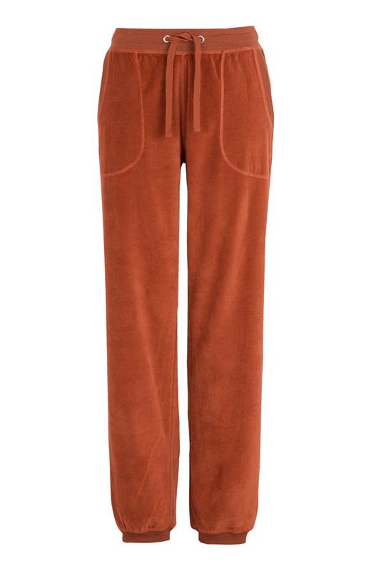 Cellbes Velourbyxa med mudd Rost