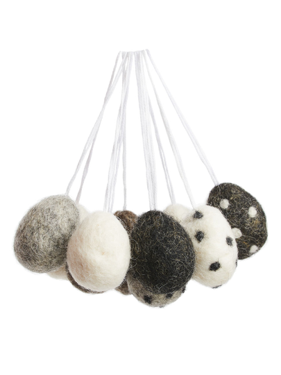 Afroart Easter Ornaments - White