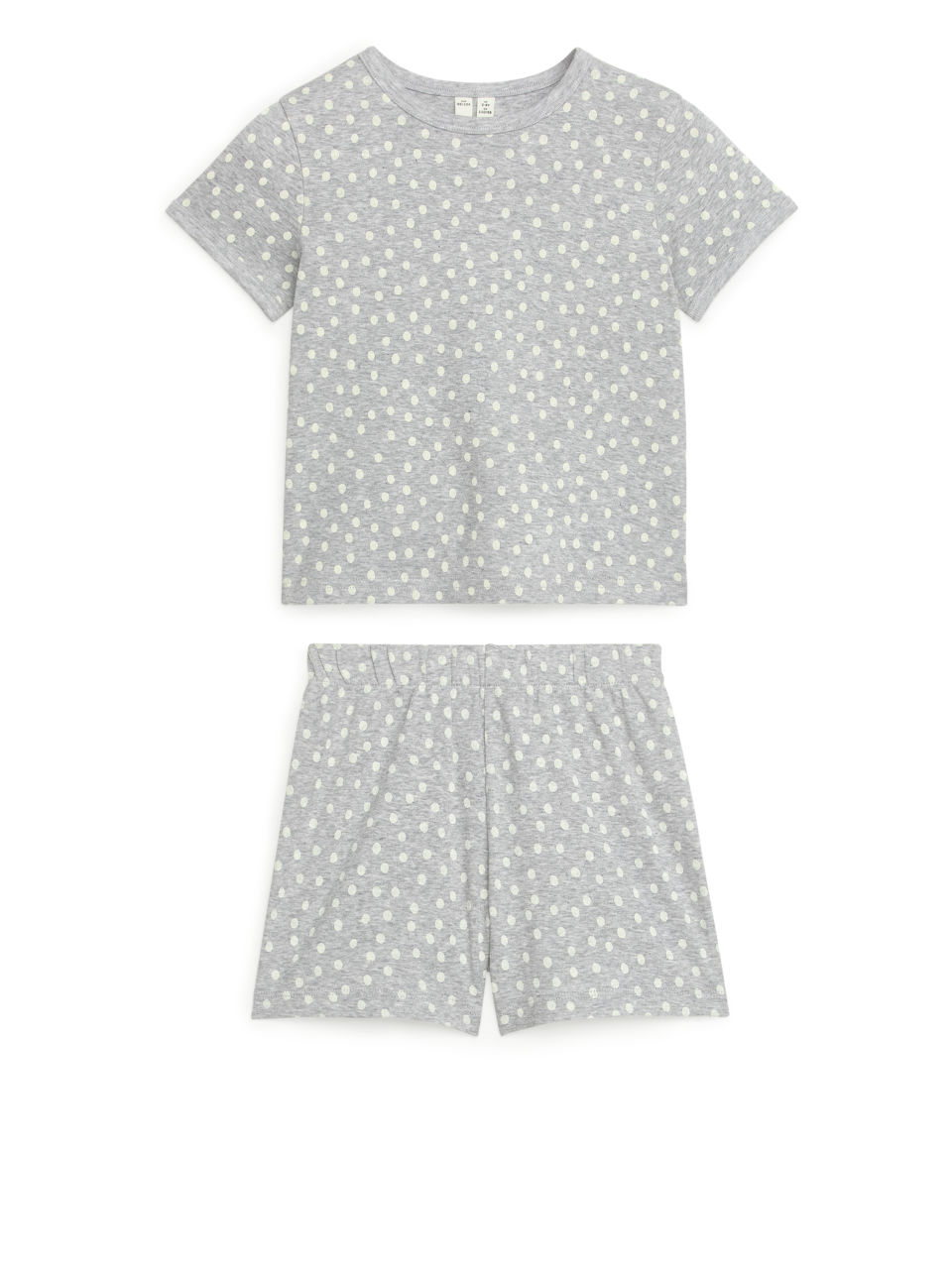 Short Jersey Pyjama Set - Grey
