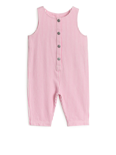 Cotton Jumpsuit - Pink